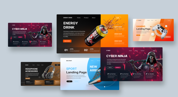 Criação de Landing Pages Profissionais e Responsivas